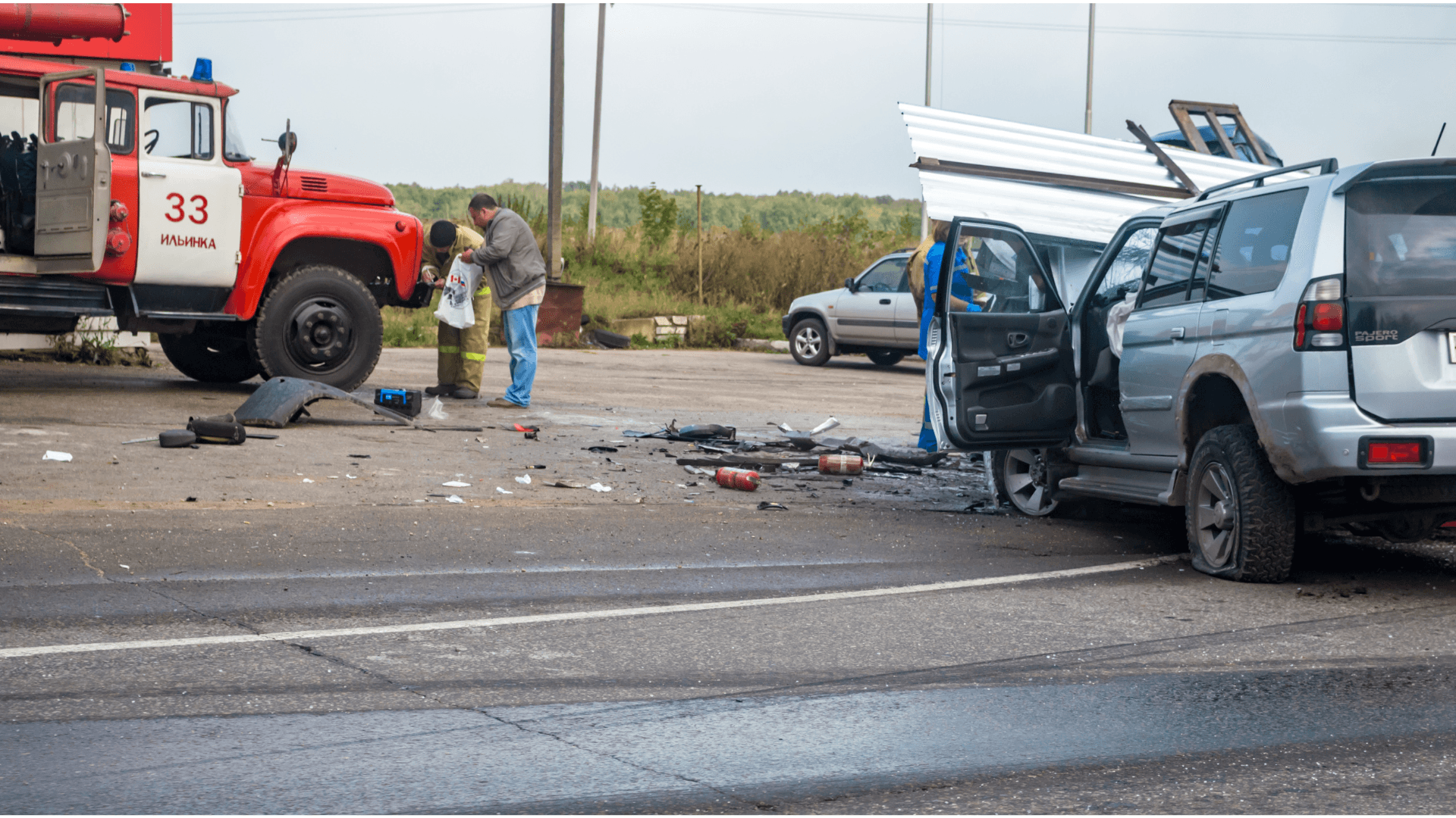 Accidente de tráfico en Buffalo Grove 01