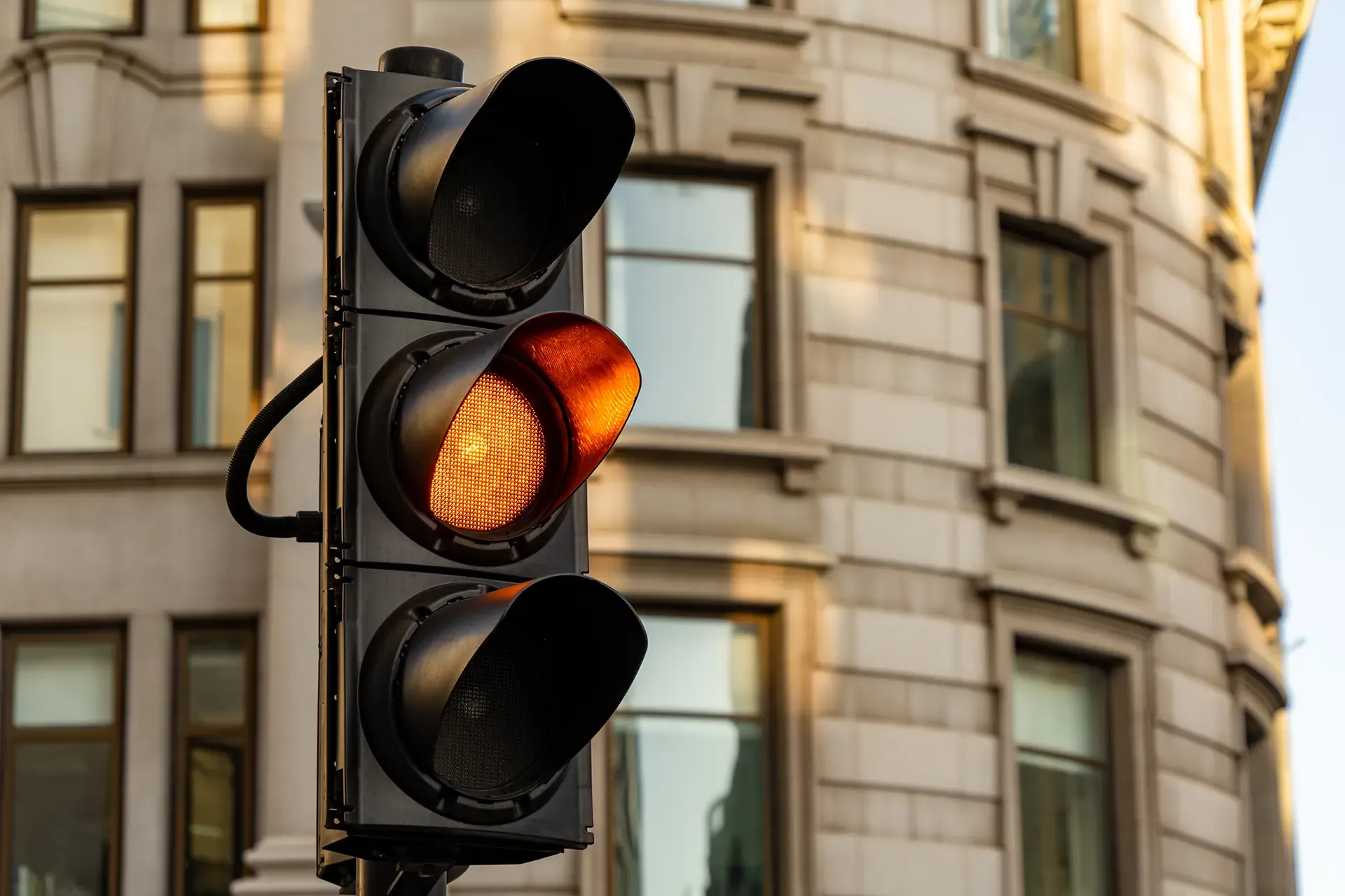 Yellow Light Signal Yellow Light Signal